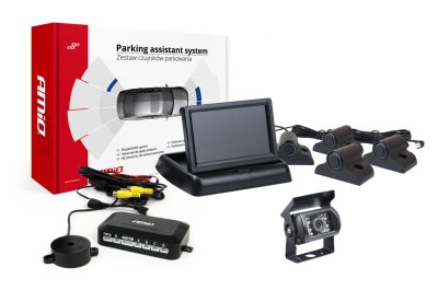 Parkeringsassistent system TFT02 4,3