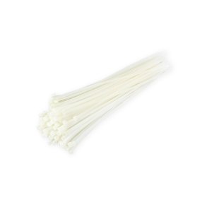 Kabelbindere hvide 3,6x150mm - 100 stk