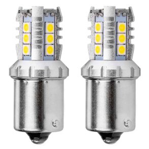 LED CANBUS 3030 16SMD 1156 BA15S P21W R10W R5W Hvid 12V/24V