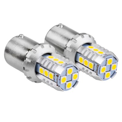 LED CANBUS 3030 16SMD 1156 BA15S P21W R10W R5W Hvid 12V/24V