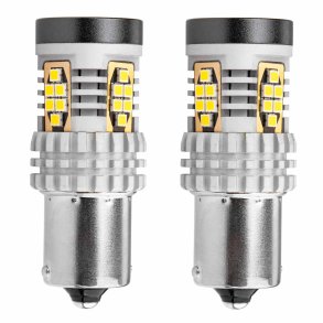 LED CANBUS 3020 24SMD 1156 BA15S P21W R10W R5W Hvid 12V/24V