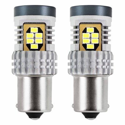 LED CANBUS 3020 24SMD 1156 BA15S P21W R10W R5W Hvid 12V/24V