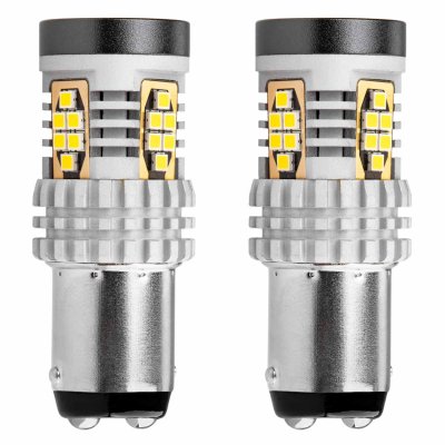 LED-pærer CANBUS 3020 24SMD 1157 BAY15D P21/5W Hvid 12V/24V