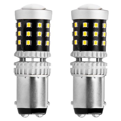 LED pærer CANBUS 2016 39SMD 1157 BAY15D P21/5W Hvid 12V/24V