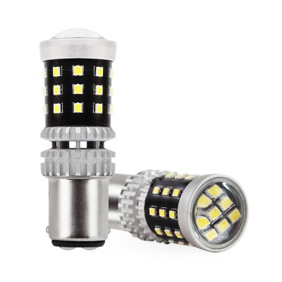 LED pærer CANBUS 2016 39SMD 1157 BAY15D P21/5W Hvid 12V/24V
