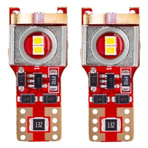 LED pærer CANBUS 2016 6SMD T10 W5W W10W Hvid Hvid 12V/24V