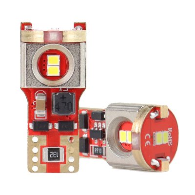 LED pærer CANBUS 2016 6SMD T10 W5W W10W Hvid Hvid 12V/24V
