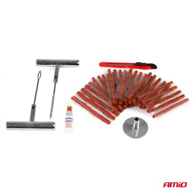 Tubeless reparationssæt 36 dele