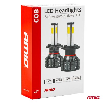 LED Forlygter COB Serie H1 AMiO-02842