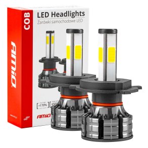LED Forlygter COB Serie H4 AMiO-02843