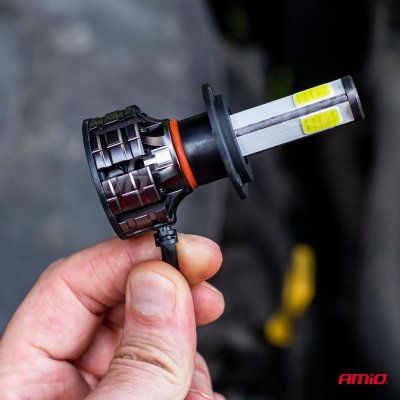 LED Forlygter COB Serie H7 AMiO-02844