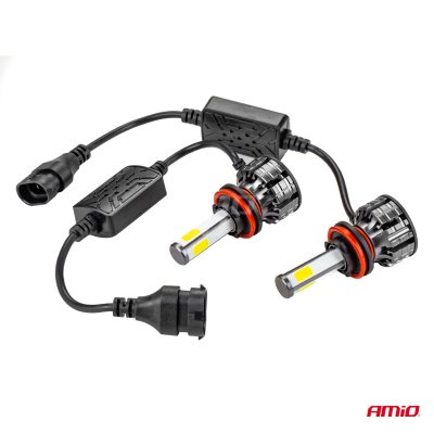 LED Forlygter COB Serie H8/H9/H11 AMiO-02845
