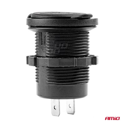 Vandtæt telefonoplader 2xUSB 12/24V MOD-03