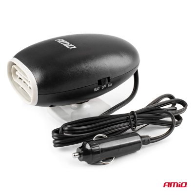 Varmer, afrimningsanlæg, blæser -12V 150W
