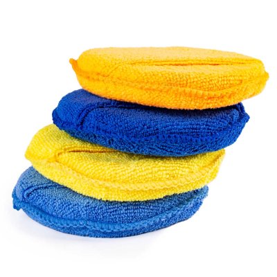 Mikrofiber poleringssvampe 4x125 mm