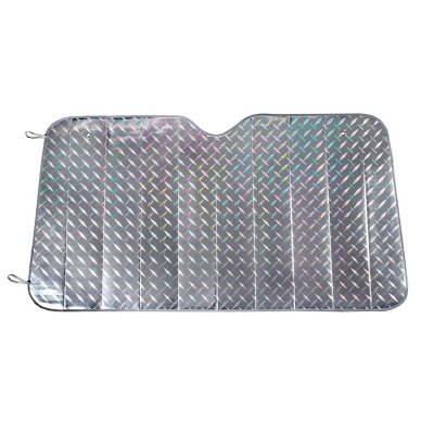Foldbar LASER solskærm 130x60cm