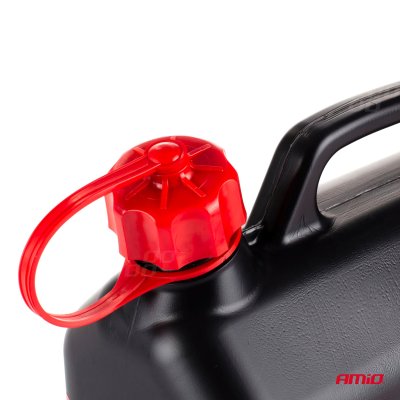 AMiO Plastisk brændstoftank 5L, sort AMiO-02887