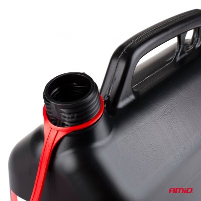 AMiO Plastisk brændstoftank 5L, sort AMiO-02887