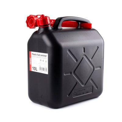 AMiO Plastiks brændstoftank 10L, sort AMiO-02888