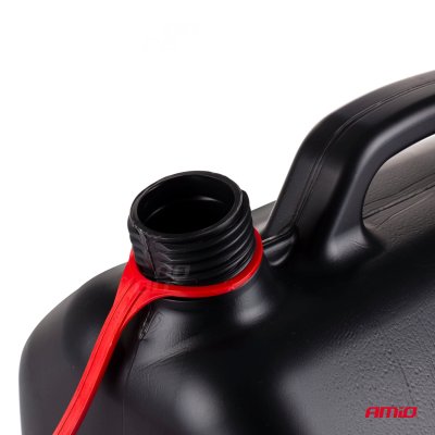 AMiO Plastiks brændstoftank 10L, sort AMiO-02888