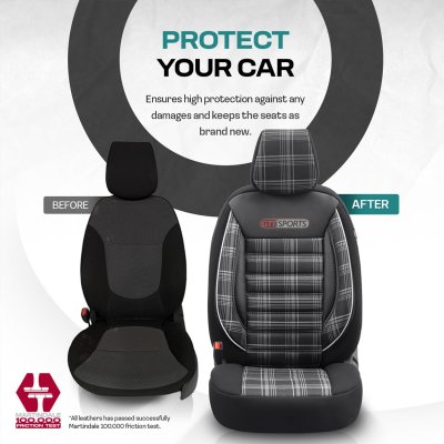 Bil sædeovertræk sæt OTOM GTI SPORT 807