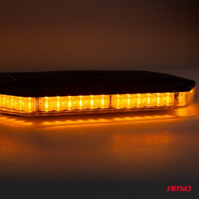 Høj intensitet MAGNETISK montering MINI LYSSTANG WLB78 293x171mm R65 R10 48LED 12/24V IP56 AMIO-02920