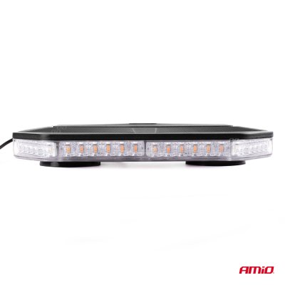 Høj intensitet MAGNETISK montering MINI LYSSTANG WLB78 293x171mm R65 R10 48LED 12/24V IP56 AMIO-02920