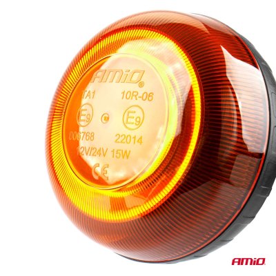 LED Advarselslampe R65 R10 12V 24V W21sb AMIO-02923