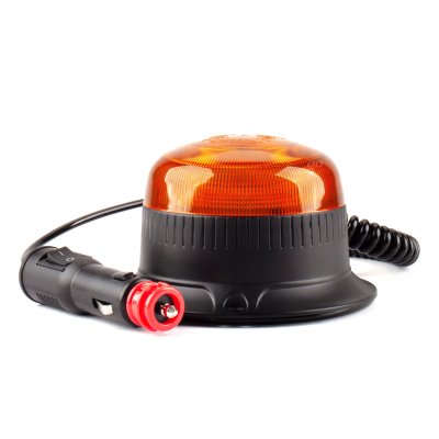 Advarselslampe W21ml Magnetisk / 3 skruer R65 R10 18LED 12/24V IP56