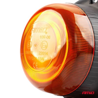 Advarselslampe W21ml Magnetisk / 3 skruer R65 R10 18LED 12/24V IP56