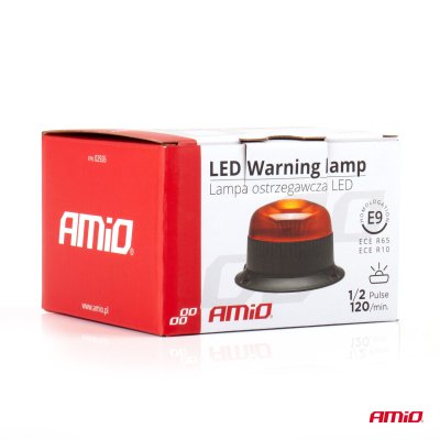 LED Advarselslampe R65 R10 12V 24V W213b AMIO-02926