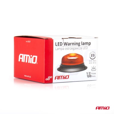 LED Advarselslampe R65 R10 12V 24V W213bl AMIO-02927