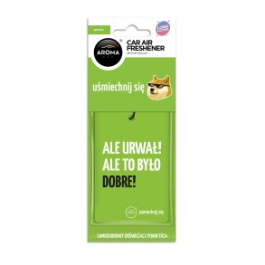Bil luftfrisker AROMA CAR LETS SMILE Pomelo