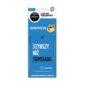 Bilaftufter AROMA CAR LETS SMILE Ny Bil