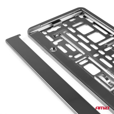 Nummerplade Ramme - GRAPHITE metalik