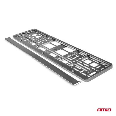 Nummerplade Ramme - GRAPHITE metalik