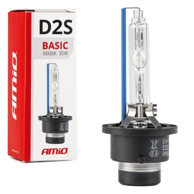 Xenon pære type D2S 8000K AMiO BASIC