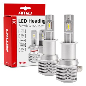 LED Forlygter X1 Serie H3 AMiO-02964