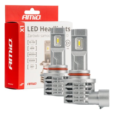 LED-forlygter X1-serie HB4 9006 AMiO-02969