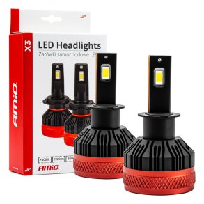 LED Forlygter X3 Serie H3 AMiO-02978