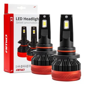 LED Forlygter X3 Serie HB3 9005/HIR1 9011/H10 AMiO-02982