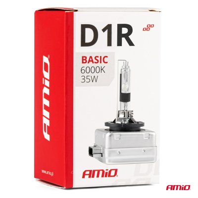 Xenon pære type D1R 35W 6000K AMiO BASIC