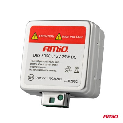 Xenon pære type D8S 35W 5000K AMiO BASIC