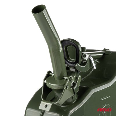 Metal jerry can spout funnel