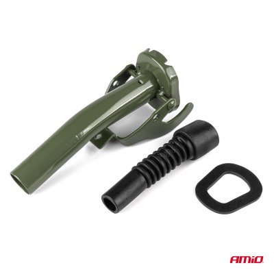Metal jerry can spout funnel