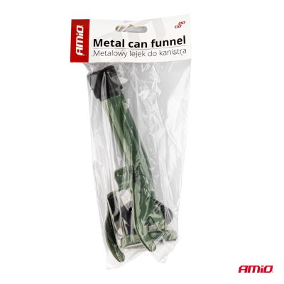 Metal jerry can spout funnel
