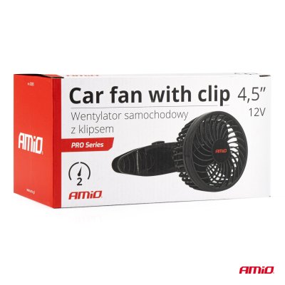 Bil ventilator med clip 4,5