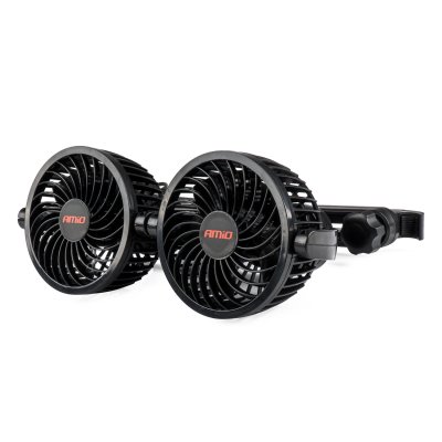 Bilventilator til nakkestøtte 2x4