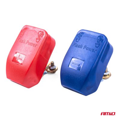 Hurtigfrakoblings batteriklemmer 12V maks. 30A