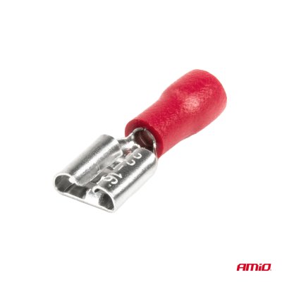 Spade type stikforbindelser 7.4mm 0.5-1.5mm2 10A 10 stk